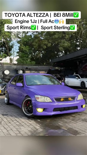 Toyota Altezza: 1JZ Engine with Full AC for Sale