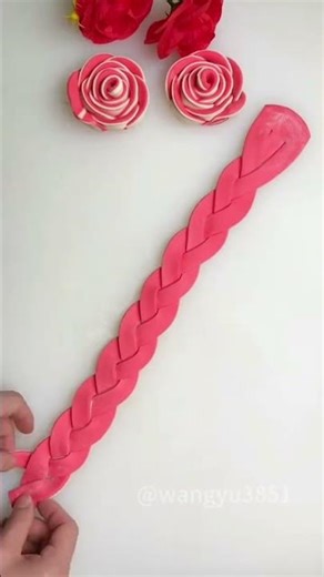 How to Make Roses💐 With Fondant