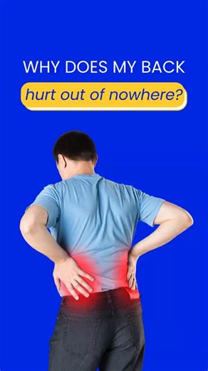 Why Does Your Back Pain Flare Up Suddenly and How to Stop It #shorts