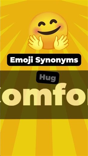 Emoji Vocabulary: 🤗 Hugging Face Synonyms