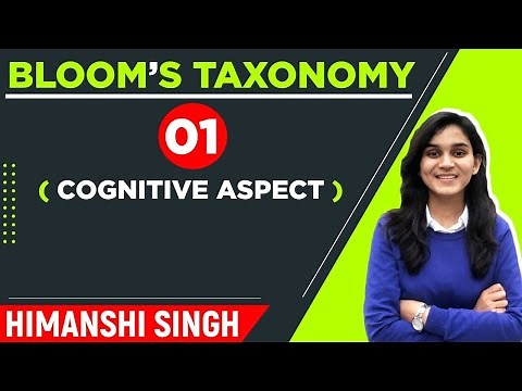 Bloom's Taxonomy - Domains of Learning - Cognitive, Affective & Psychomotor Domain by Himanshi Singh