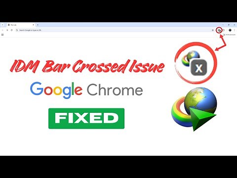 Fix IDM Not Working On Chrome | Remove Cross On IDM Extension | IDM Integration Error Solved [2025]