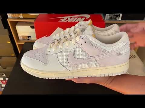 NIKE DUNK LOW UNBOXING & REVIEW: Phantom/Light Bone-Sail/Coconut Milk