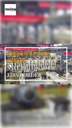 Press solutions from Yangduan automate multiple processes, tripling output and cutting costs in industries like automotive and electronics. Get a free equipment diagnosis to transform your production line today. #PressMachines #AutomotiveStampingSolutions #MultiStationPressEfficiency #HighSpeedPrecisionPress #YSHSeriesPress #YangDuanTechnology
