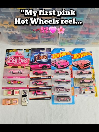 I went back and watched my very first pink Hot Wheels video. 🩷 Same girl. Same love for pink cars. But the collection? She grew up. 🔥 From a newbie with a few cards on a table to a whole pink garage — this is what happens when you show up for something that makes you genuinely happy. Every hunt. Every find. Every unapologetic pink car. 🏁✨ This is not just a collection. This is proof that she kept going. 💗 Where were YOU when you found your first pink Hot Wheels? Tell me below 👇 #hotwheelsco