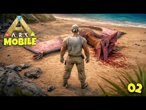 How To Tame Pteranodon 🔥 I Tamed My First Flyer in ARK 🔥 : ARK: Ultimate Mobile Edition : Part 2
