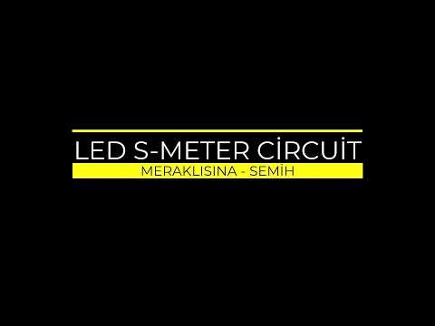 LED S - METER CİRCUİT (Led strength meter)