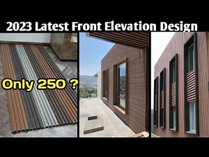 Exterior Design से पहले ये जरूर देखे Exterior Grade Cladding, Front Elevation Alstone International