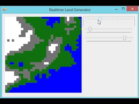 Procedural Land Generation Using Perlin Noise