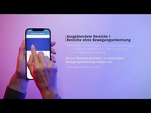 Ausgeblendete Bereiche definieren (Bereiche ohne Bewegungserkennung) | ABUS App2Cam Plus