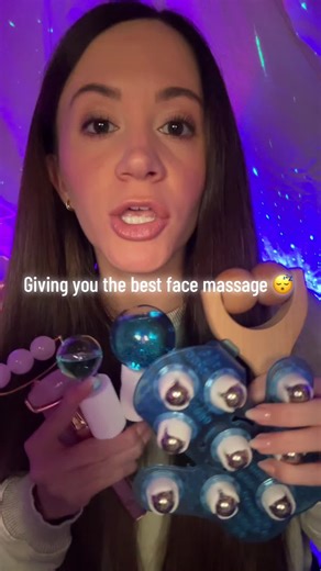 Best face massage for deep relaxation 😴 #asmr #asmrsounds #asmrvideo #relax #fyp