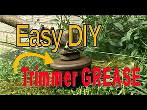 String Trimmer 101 Maintenance – Grease Trimming Head and Shaft – EASY DIY