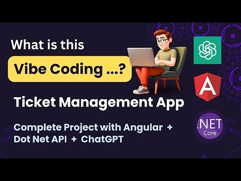 🚀 Build a Complete Ticket Management App | Angular + .NET API + ChatGPT | Built Using ChatGPT 🚀