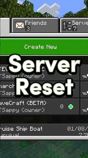 my realm broke (server reset again)