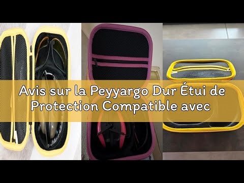 Avis sur la Peyyargo Dur Étui de Protection Compatible avec Walker's Razor Slim Casque électronique