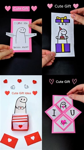 DIY Paper Crafts You'll Want To Make Right Now ❤️✨Cute Gift Idea #diy #papercraft