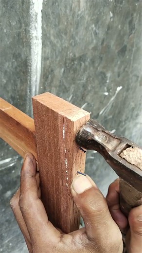 Modified Hand Stapler: The Strongest Tool to Fix Cracked Wood without Power!#Woodworking #sorts