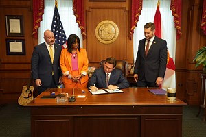 Florida Governor Ron DeSantis Visiting Reedy Creek Fire Station Today to Sign Takeover Bill | Chip and Company