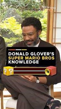 #DonaldGlover went to the University of Super Mario Bros. and graduated valedictorian 🎓