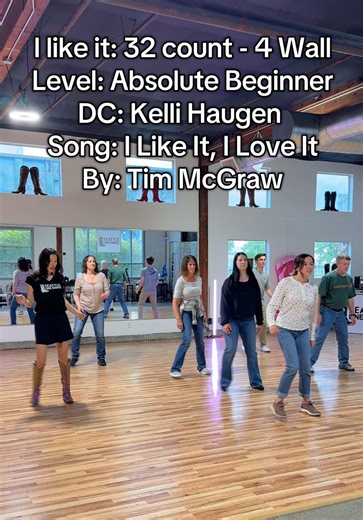 I Like It: 32 Count Line Dance for Beginners