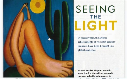 Reading Explorer 3 - Unit 11B - Seeing the light 文本讲解