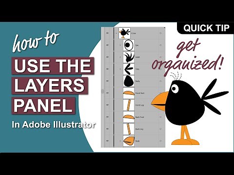 How to Use the Layers Panel in Adobe Illustrator