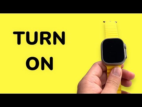 How To Turn On Apple Watch?