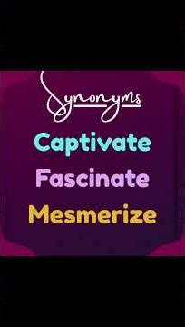 Learn "Enthrall" in Just 2 Minutes | Daily English Vocabulary #ytshorts #vocabs #english
