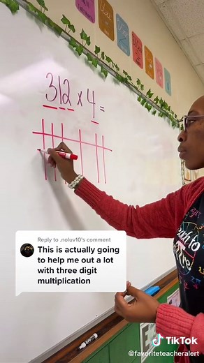 Replying to @.noluv10 #Multiplication #FYP #FavoriteTeacher #GenshinImpact32 #Math #MiddleSchool #TeacherLife #TikTokTeacher #BlackEducator #FunMath #AboutThatTeacherLife #VisualMath