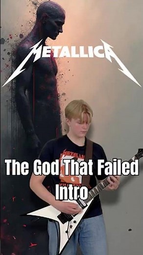 Metallica - The God That Failed intro cover by Julian SB(15) #metalcover #metallica #metallicacover