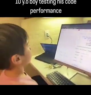 A 10-year-old kid is writing Python code and already made $22,103He's 10.He doesn't go to school like the other kids.He sits in front of a monitor and writes Python code for hours, and now he's pulling in real money for it.He started watching coding tutorials on YouTube when he was 7. By 8 he was solving LeetCode problems.By 9 he was building small scripts and selling them on Fiverr to people who had no idea a kid was on the other end of the chat.In the video he's debugging an algorithm. A palin