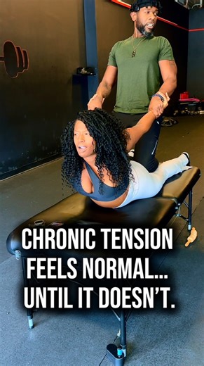 Rashaad McCommons on Instagram: "First assisted stretch session with @3dnatee ✨ New bodywork can feel unfamiliar at first — that’s part of the process. Release doesn’t always look dramatic. Sometimes it shows up later… as deep sleep. Grateful for the trust and the energy exchange. #MindBodyConnection #SomaticHealing #StressRelease #CreativeWellness #StretchTherapy"