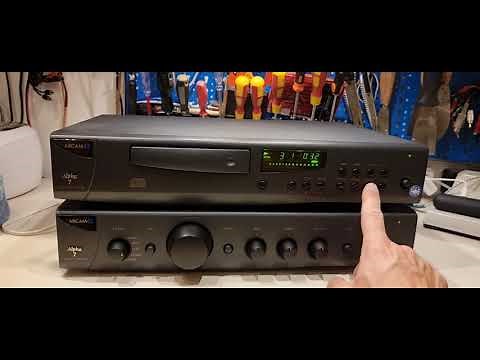 ARCAM ALPHA 7 AMPLIFER & ARCAM ALPHA 7 CD PLAYER -test-