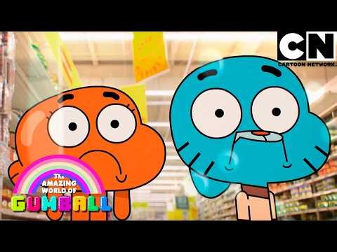 Gumball e Darwin vivem em uma ficção | O Incrível Mundo de Gumball | Cartoon Network 🇧🇷