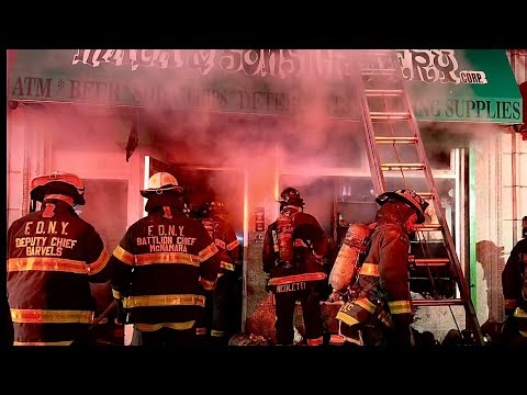 FDNY Queens 10-75 Box 6016 Fire 1st Floor Grocery Store 2 Story Taxpayer