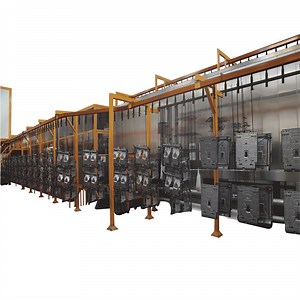 [Hot Item] Automatic Electrophoretic Painting Equipment ED Coating Line Electrophoresis Line for Steels