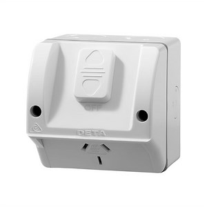 Deta 240V 15 Amp Single Outlet Outdoor Powerpoint