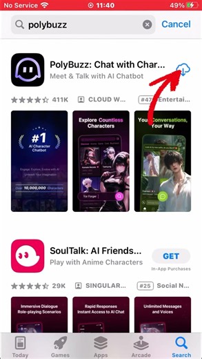 Polybuzz redefines what a perfect AI chatbot should be #chatbot #polybuzz #ai #trending