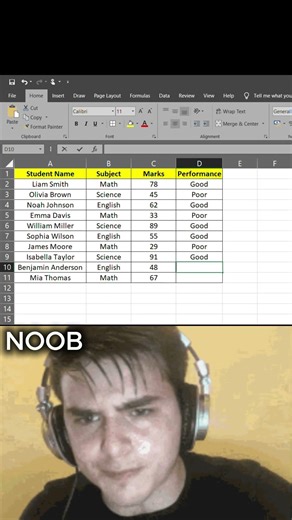 🔥 Decide Student Performance in 5 Seconds! (No Manual Work)