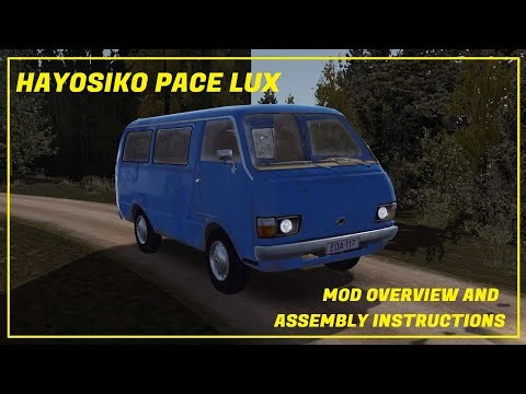 Hayosiko Pace LUX, Camping Tent: Mods overview and assembly instructions