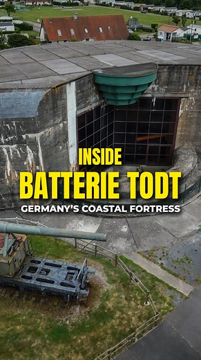 638K views · 13K reactions | Batterie Todt was one of the most powerful coastal artillery batteries built by Germany during World War II, located in Cap Gris-Nez, northern France, overlooking the English Channel. #ww2 #bunker #artillery | The War Rooms | Facebook