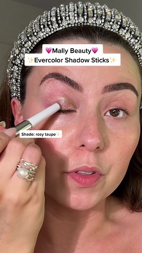 Mally Beauty Eyeshadow Sticks: Easy Blending Technique