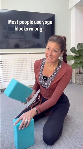 3 Ways to Use Yoga Blocks for Stiff Bodies (Beginner Friendly)