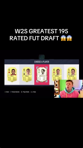 W2S's Epic 195 Rated FUT Draft in FIFA 20