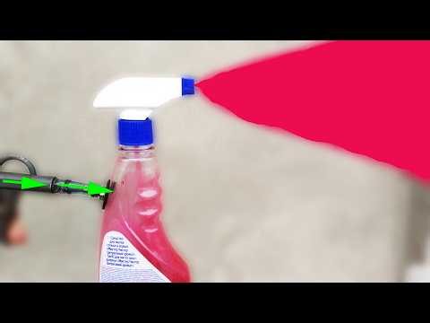 How to make a powerful spray gun yourself