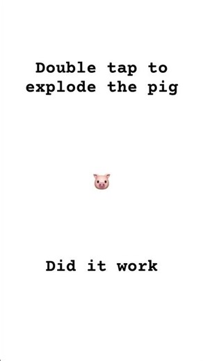 Explode the pig