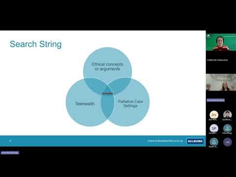 Telehealth in Palliative Care Settings - Exploring Ethical Considerations Findings in EPIC project