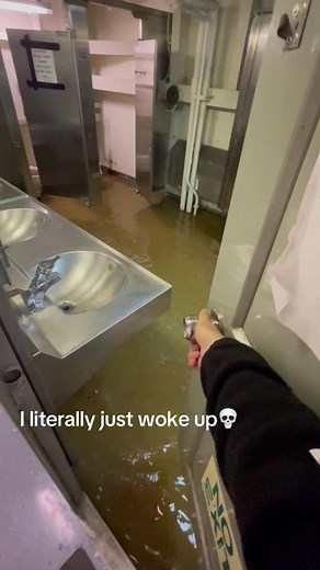 Cmon im just trying to brush my teeth🤧 #fyp #navy #bathroom #deployment #funny #wtf
