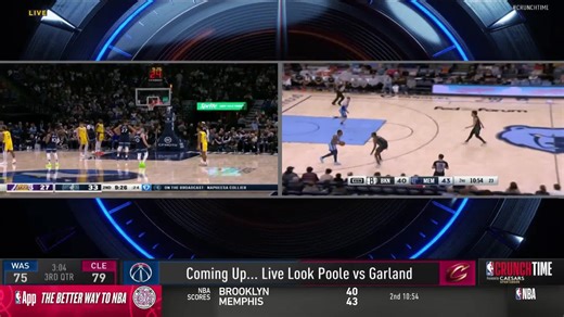 A lot of NBA action tonight! 🍿 Don't miss any of it with #CrunchTime, LIVE now on the NBA App 📺 | NBA TV