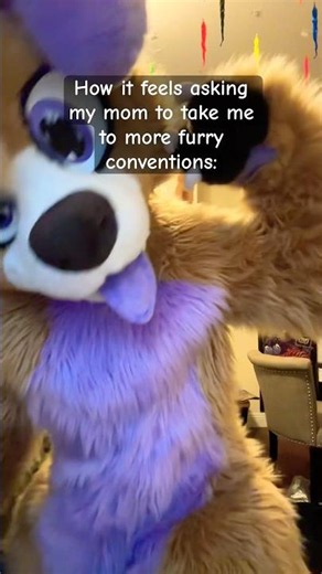 Thank you mother🙏 #furry #fursuitmaker #convention